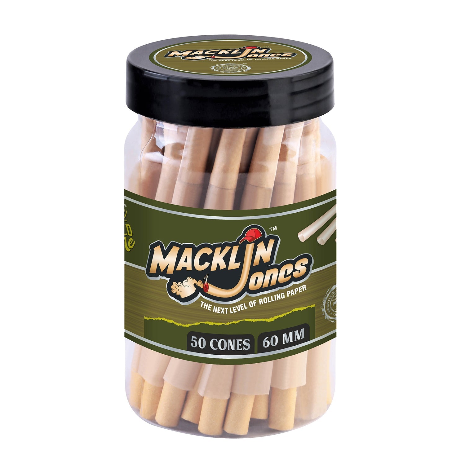 Macklin Jones - Natural Unrefined Pre-Rolled cone Bottle_8