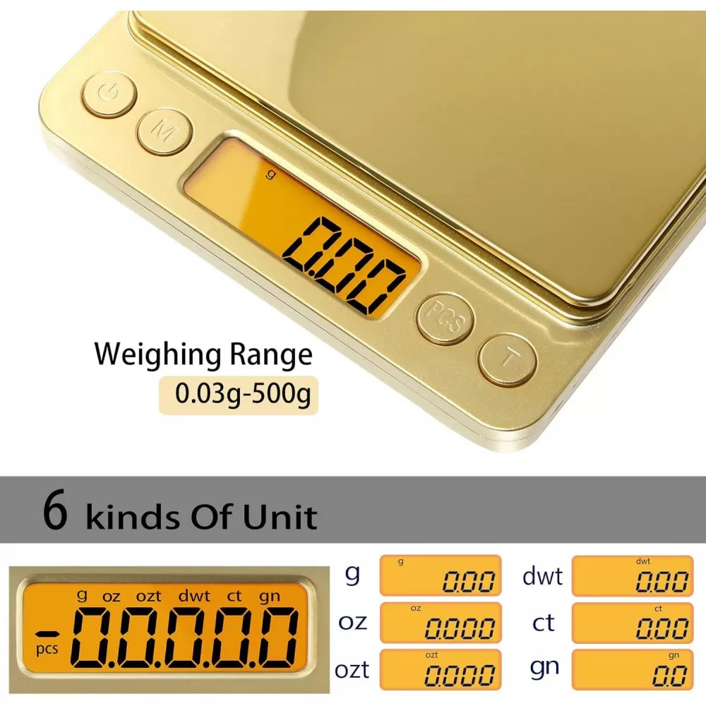 Fuzion® Global PT-500 Gold 500g x 0.01g Scale_3