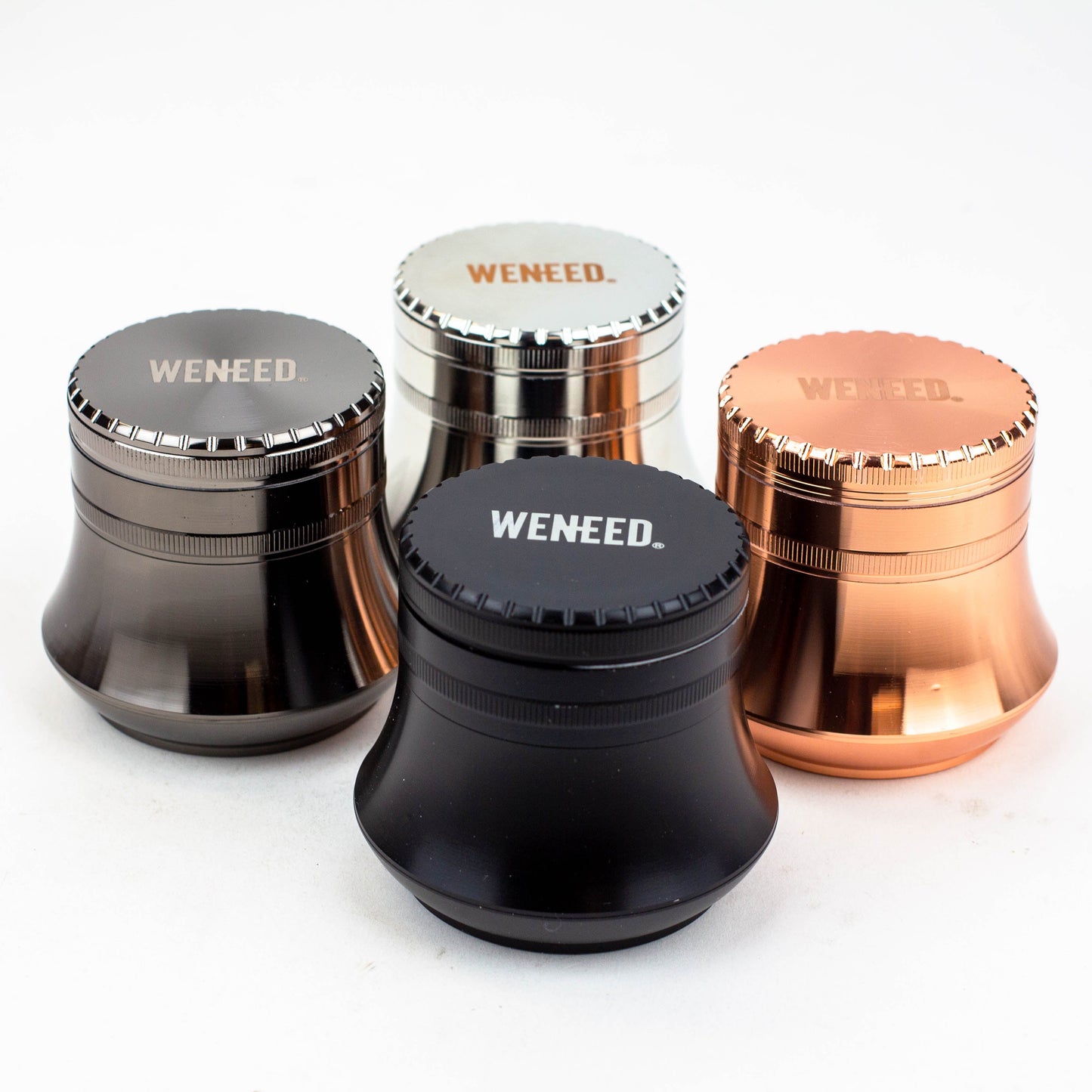 WENEED®-Rose Gold UFO Grinder 4pts 6pack_2