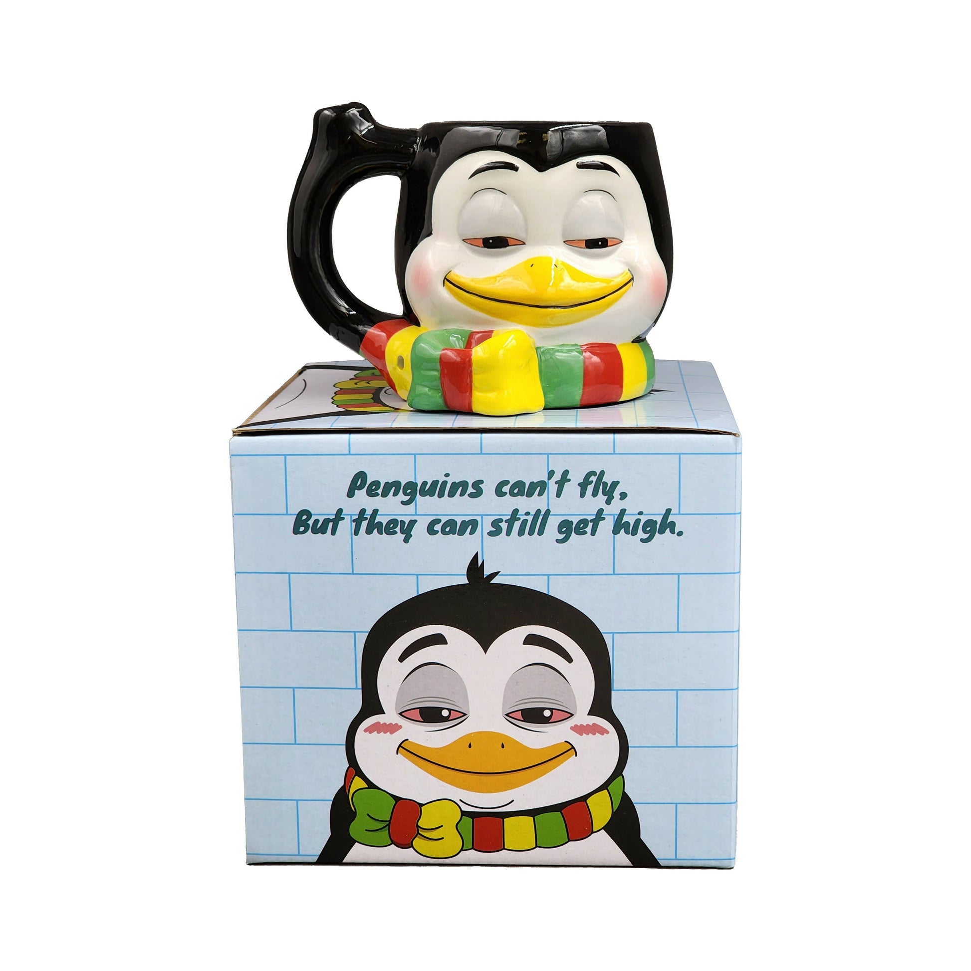 STONED PENGUIN pipe mug_3