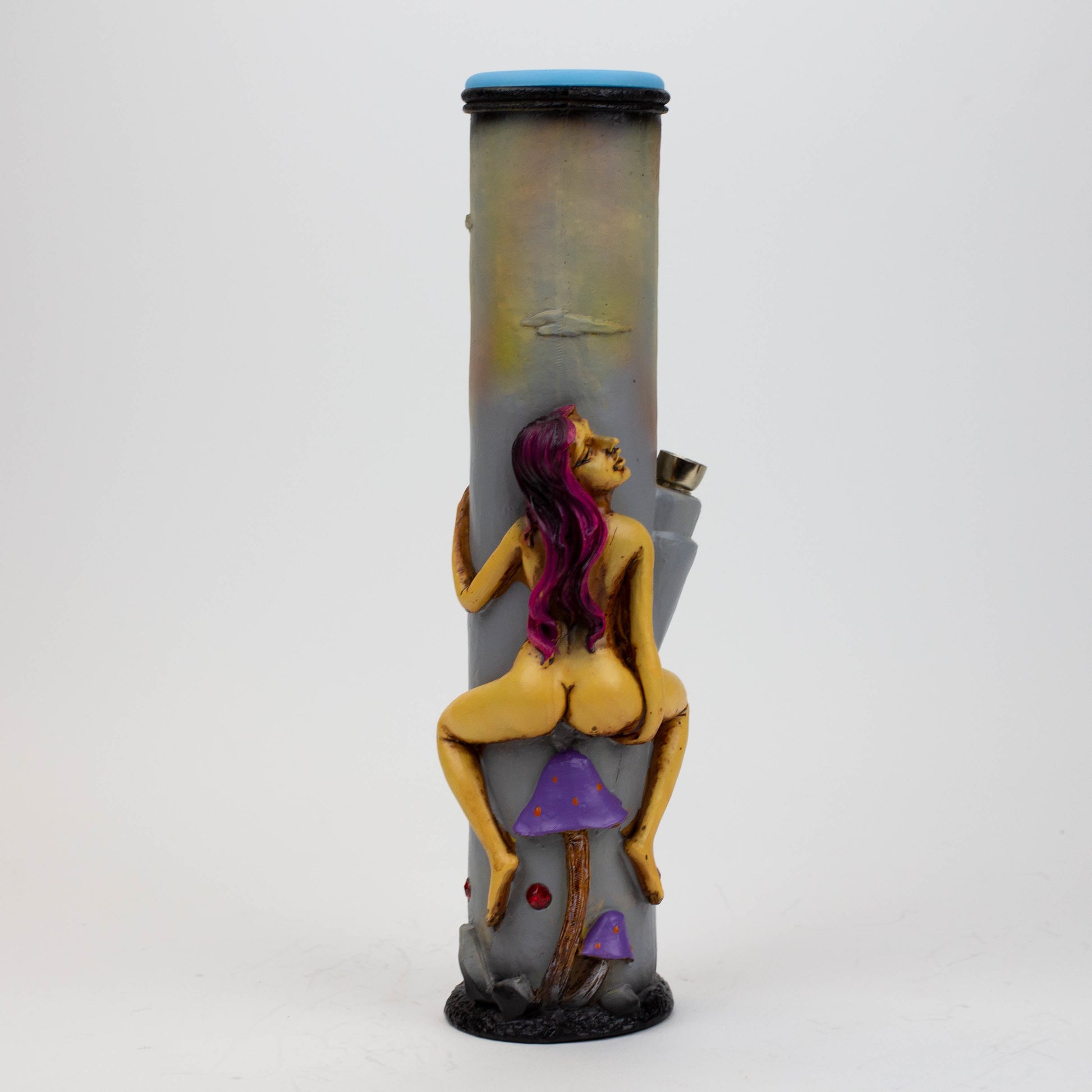 12.6" Resin water bong Glass Bong-Girl [AH184]_4