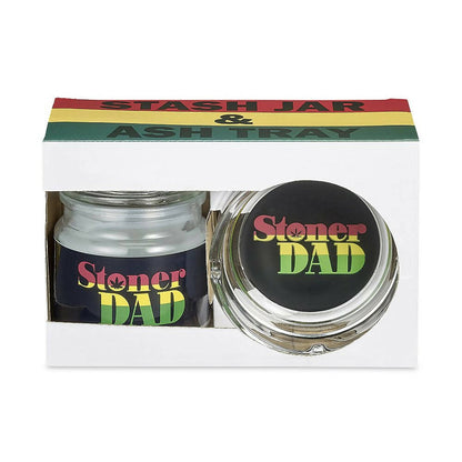 ASHTRAY AND STASH JAR SET - STONER DAD DESIGN_3